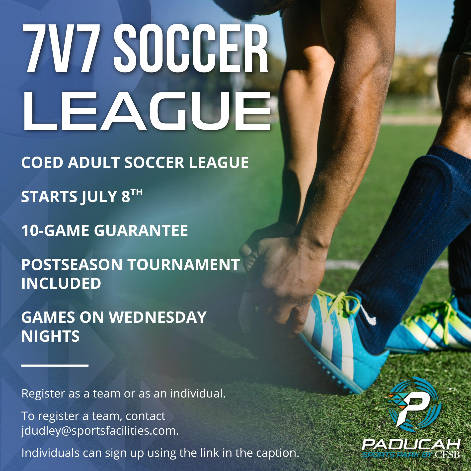 adult soccer Paducah, KY